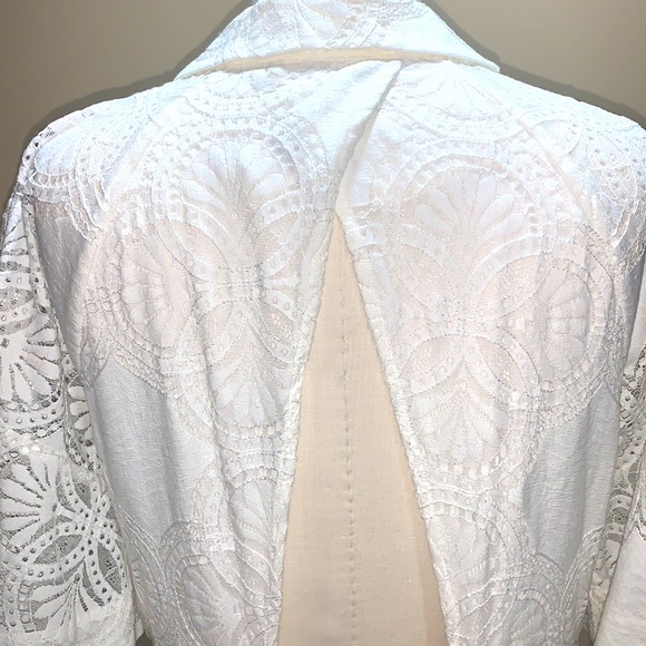 Anthropologie Maeve Eyelet Midi Dress - Picture 6 of 8